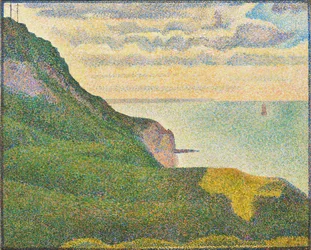 Paysage marin à Port-en-Bessin, Normandie, 1888